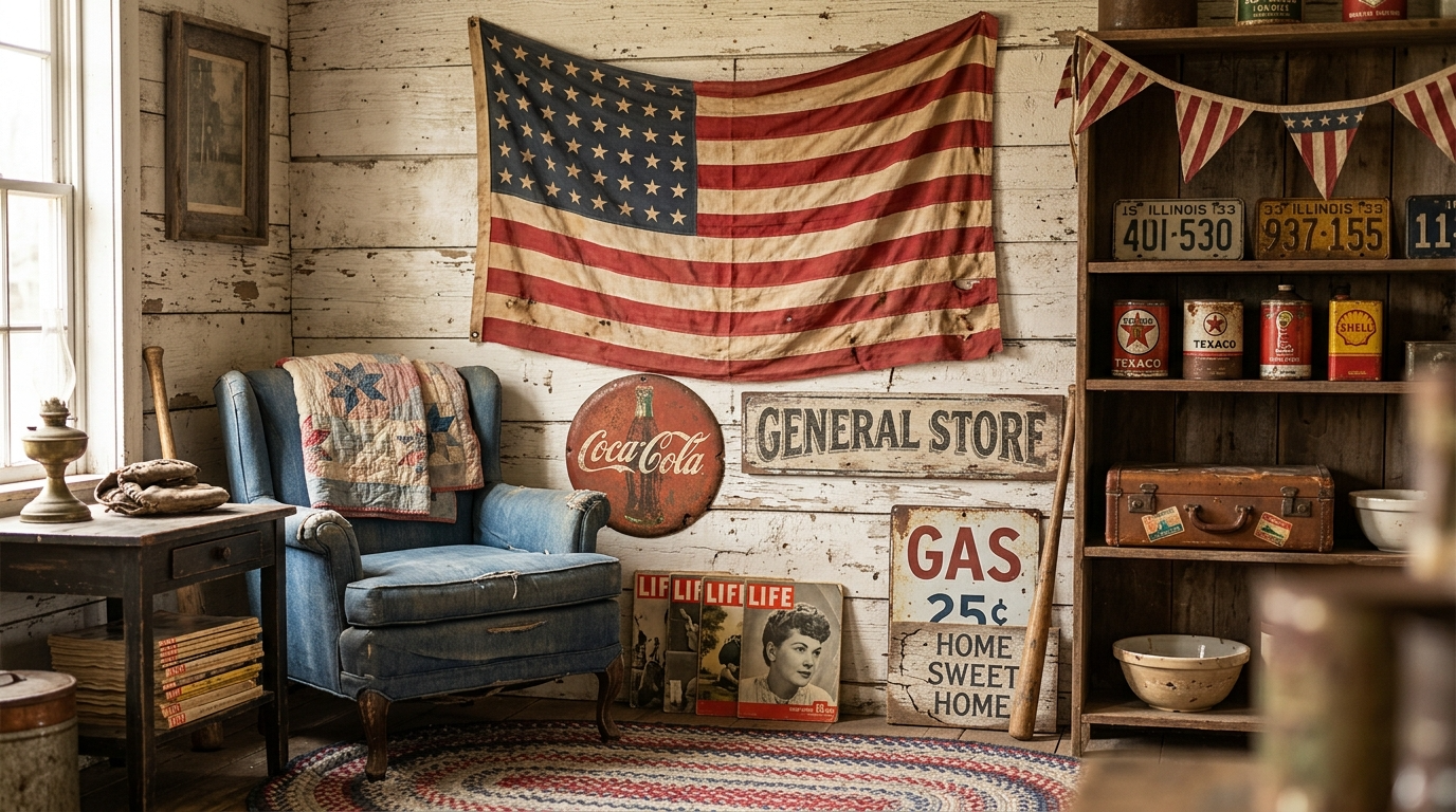 Bring in cozy quilts and woven textiles